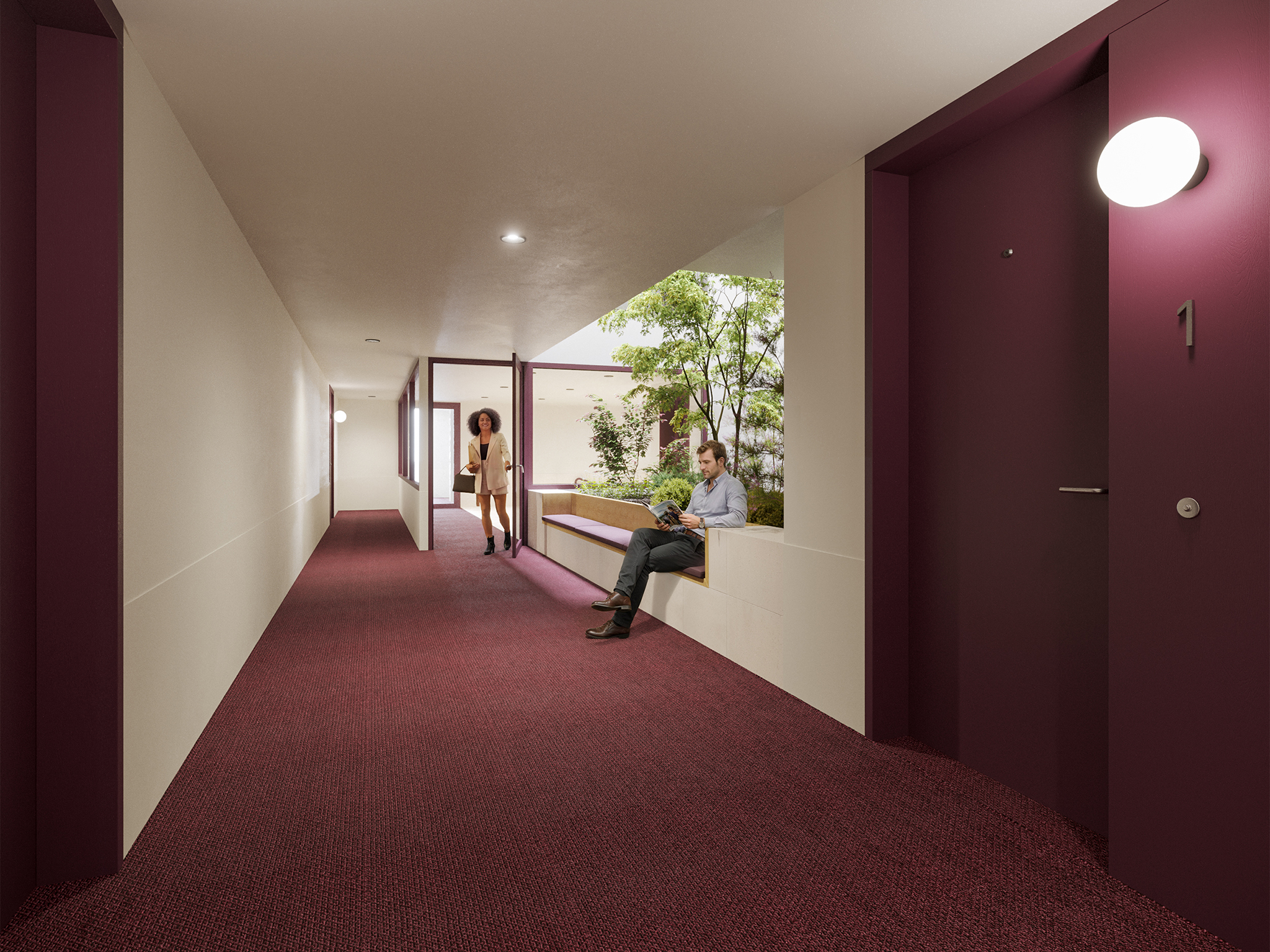 Nieuwbouw De Baker Corridor 2048X1536