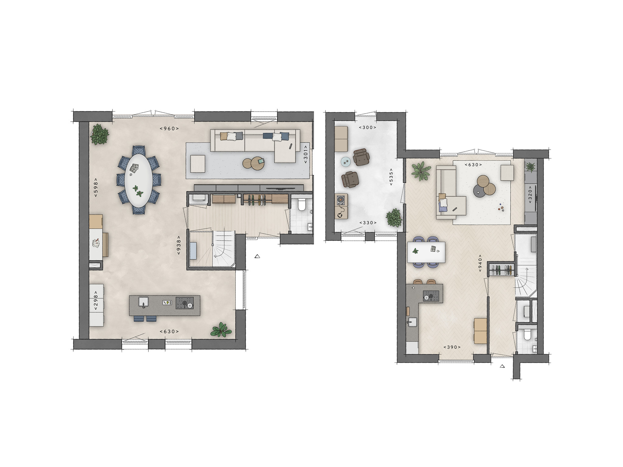Kruidentuin Fase 2 Hoekwoning Dille Hospot Plattegronden (1)